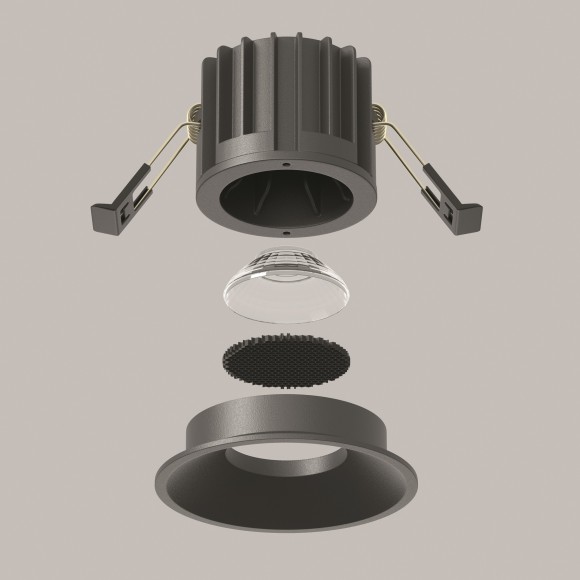 Встраиваемый светильник Technical DL058-12W3K-B
