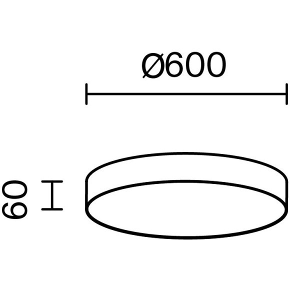 Потолочный светильник Technical C032CL-90W3K-RD-W Потолочный светильник Technical C032CL-90W3K-RD-W