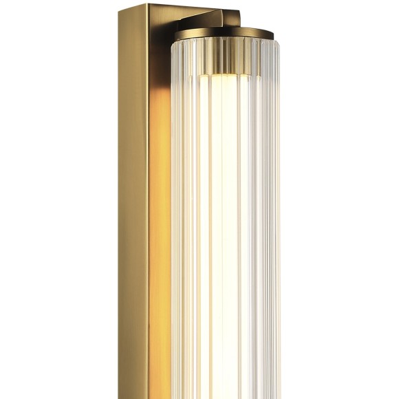 SL6224.301.01 Светильник настенный ST-Luce Латунь/Прозрачный LED 1*8W 4000K BAMBOO SL6224.301.01 Светильник настенный ST-Luce Латунь/Прозрачный LED 1*8W 4000K BAMBOO