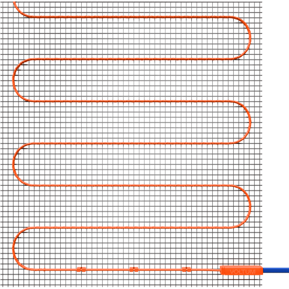 VLT01-150-12 Нагревательный мат (Теплый пол) длиной 24 метра и шириной полметра (0,5 метра) Voltum Т150 мощность 1800Вт 150Вт/м², двужильный экранированный кабель, клеевая сетка, укладка в плиточный клей/стяжку, гарантия 25 лет VLT01-150-12 Нагревательный мат (Теплый пол) длиной 24 метра и шириной полметра (0,5 метра) Voltum Т150 мощность 1800Вт 150Вт/м², двужильный экранированный кабель, клеевая сетка, укладка в плиточный клей/стяжку, гарантия 25 лет