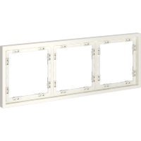 Рамка пластиковая VOLTUM S70 на 3 пост, (хлопок)