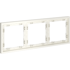 Рамка пластиковая VOLTUM S70 на 3 пост, (хлопок)