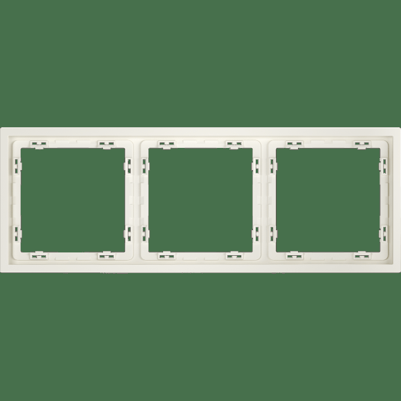 Рамка пластиковая VOLTUM S70 на 3 пост, (хлопок)