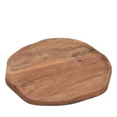 427065 Тарелка декоративная FORLEYET, H18, ?200, дерево, натуральный 427065 Тарелка декоративная FORLEYET, H18, ?200, дерево, натуральный