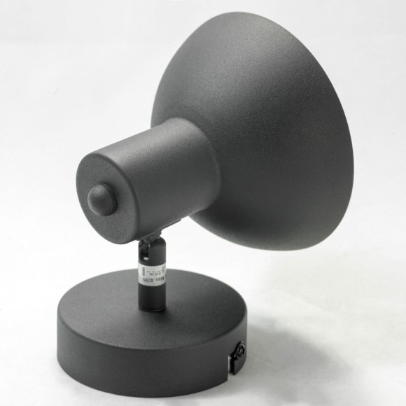 Спот настенный Lussole GRLSP-9973 LOUISVILLE IP21 под лампу 1xE14 6W