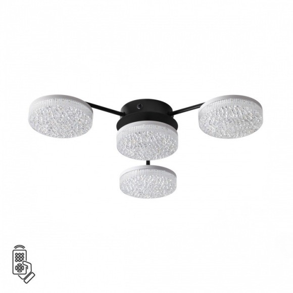Люстра потолочная с пультом ДУ LED 55W 3000-6000К Lumion DIDANA 8236/4CL