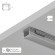 Профиль накладной для лент шириной не более 10мм Arte Lamp SURFACE A161205S