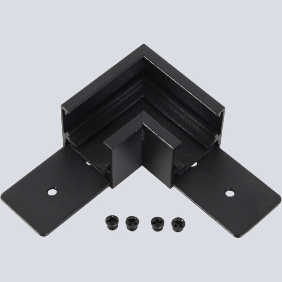 Соединитель для магнитного накладного шинопровода угловой Crystal Lux CLT 0.214 04 BL 1408/108