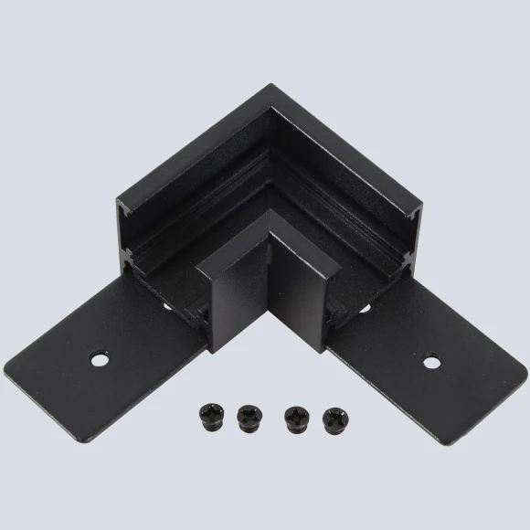 Crystal Lux CLT 0.214 04 BL 1408/108 Низкопрофильный соединитель для накладного/подвесного шинопровода (арт. CLT 0.114 01 L2000 BL)