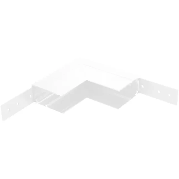 Соединитель с потолка на стену для накл. шинопровода Space 48V Crystallux CLT 0.213 02 WH