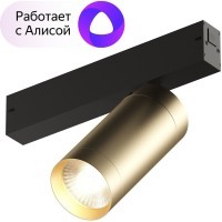 DK8020-BG Трековый магнитный светодиодный SMART (TUYA, Алиса, Wi-Fi, пам. настроек) светильник Denkirs SMART 220V CRI90+ 3000-6000К 1800Лм 24° 20Вт