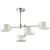 Люстра потолочная Lumion 3742/4C ASHLEY под лампы 4xE14 4*60W