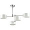 Люстра потолочная Lumion 3742/4C ASHLEY под лампы 4xE14 4*60W