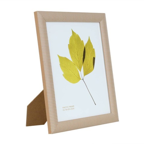 423094 Фоторамка RENABIE, L238, B16, H288, пластик, стекло, бежевый 423094 Фоторамка RENABIE, L238, B16, H288, пластик, стекло, бежевый