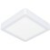 Eglo Fueva 6 901335 Настенно-потолочный влагозащищенный накладной квадратный LED-светильник в стиле минимализм с CCT переключателем цветовой температуры, 7 Вт, 220В, 2700К/4000К/6500К, 1100 лм, IP44, CRI90, белый пластик, длина 150 мм, ширина 150 мм, высо