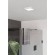 Eglo Fueva 6 901335 Настенно-потолочный влагозащищенный накладной квадратный LED-светильник в стиле минимализм с CCT переключателем цветовой температуры, 7 Вт, 220В, 2700К/4000К/6500К, 1100 лм, IP44, CRI90, белый пластик, длина 150 мм, ширина 150 мм, высо