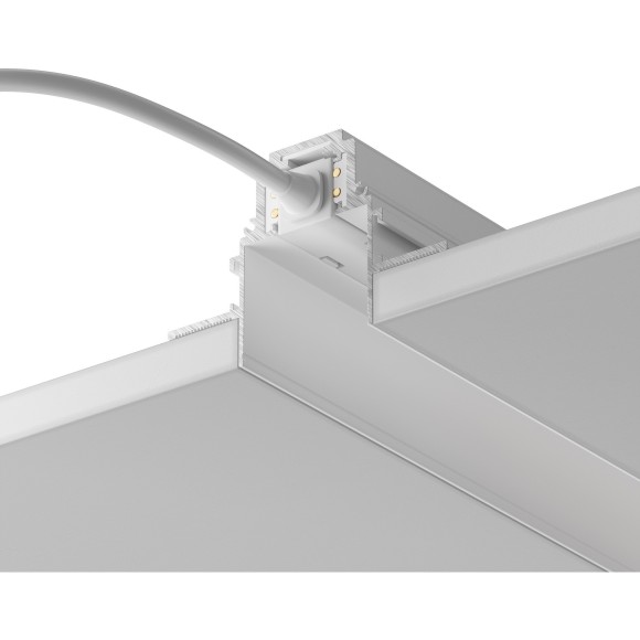 Магнитный 2м встраиваемый в ГКЛ 12.5мм шинопровод Maytoni Gravity TRX010-422W Магнитный 2м встраиваемый в ГКЛ 12.5мм шинопровод Maytoni Gravity TRX010-422W