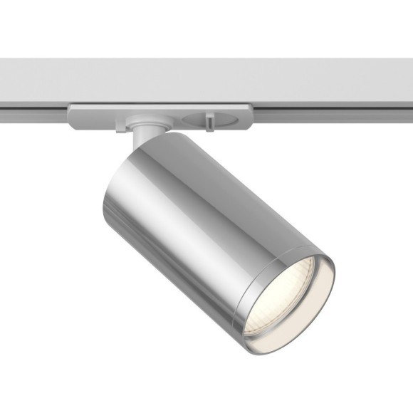 Однофазный двужильный трековый светильник Maytoni Unity TR020-1-U-GU10-WS Focus S под сменную лампу GU10 Однофазный двужильный трековый светильник Maytoni Unity TR020-1-U-GU10-WS Focus S под сменную лампу GU10