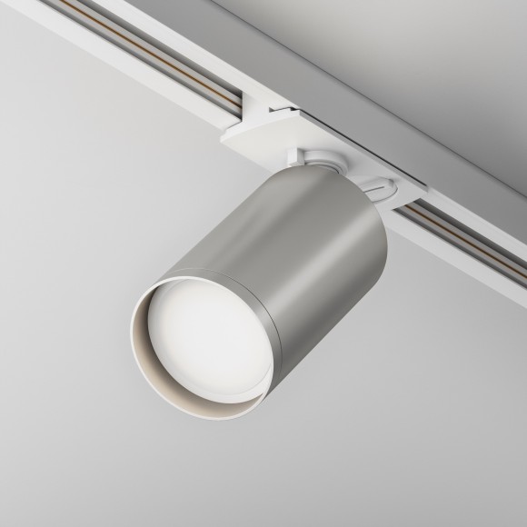 Однофазный двужильный трековый светильник Maytoni Unity TR020-1-U-GU10-WS Focus S под сменную лампу GU10
