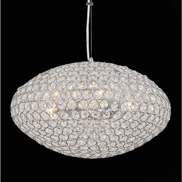 SL753.103.06 Люстра подвесная ST-Luce Хром/Хром, Прозрачный E14 6*40W CALATA