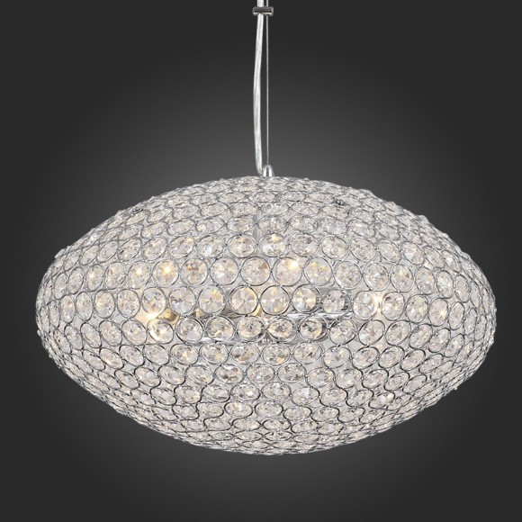 SL753.103.06 Люстра подвесная ST-Luce Хром/Хром, Прозрачный E14 6*40W CALATA