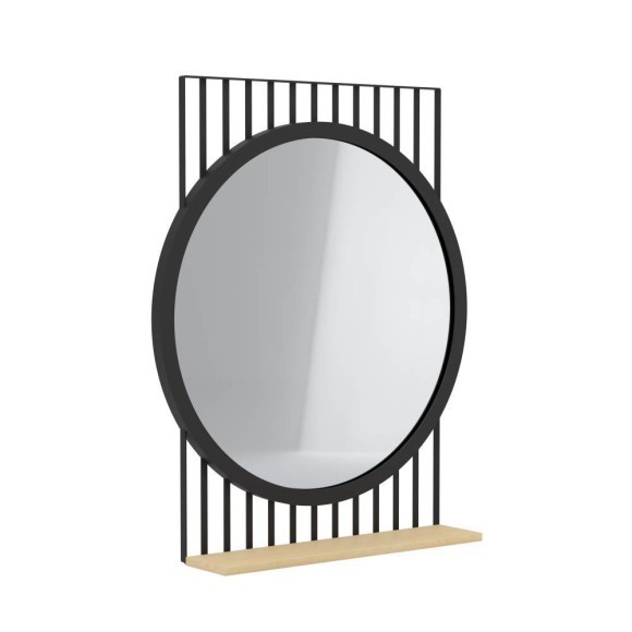 425065 HUNWICK Зеркало настенное дерево металл L454 B100 H570