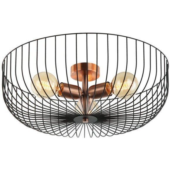 Люстра потолочная Lussole LSP-8250 BROOKS IP21 под лампы 3xE27 120W