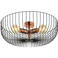 Люстра потолочная Lussole LSP-8250 BROOKS IP21 под лампы 3xE27 120W