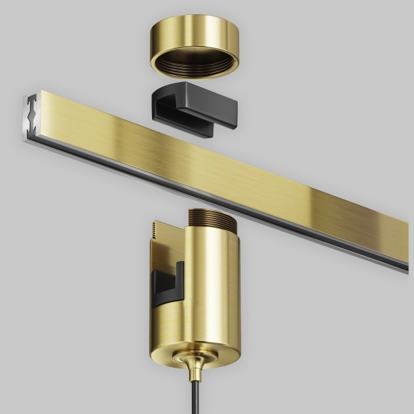 Трековый светильник Technical TR155-1-5W4K-BS