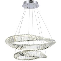 SL6204.101.02 Светильник подвесной ST-Luce Хром/Прозрачный LED 1*52W 4000K RITORTO SL6204.101.02 Светильник подвесной ST-Luce Хром/Прозрачный LED 1*52W 4000K RITORTO