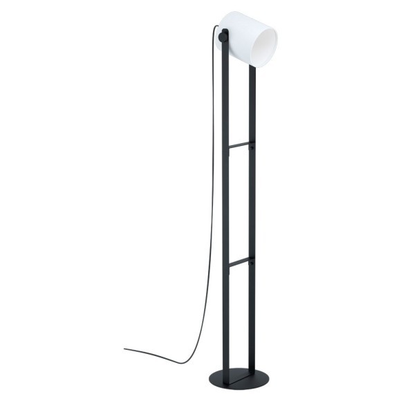 43429 Торшер HORNWOOD 1 с ножн. выкл., 1х28W (E27), L215, H1395, осн.?230, сталь, дерево, черный/тек 43429 Торшер HORNWOOD 1 с ножн. выкл., 1х28W (E27), L215, H1395, осн.?230, сталь, дерево, черный/тек