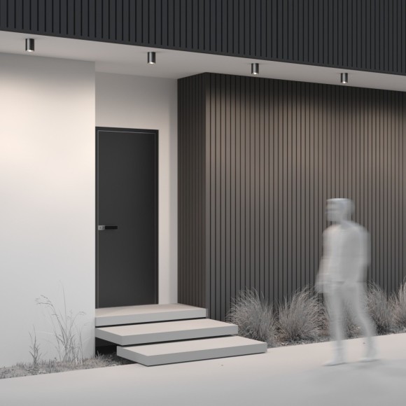 Уличный потолочный светильник Maytoni O306CL-L7GF Bar IP65 светодиодный LED 7W