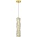 SL6010.203.15 Подвес ST-Luce Золотистый/Прозрачный LED 1*15W ESPIRA