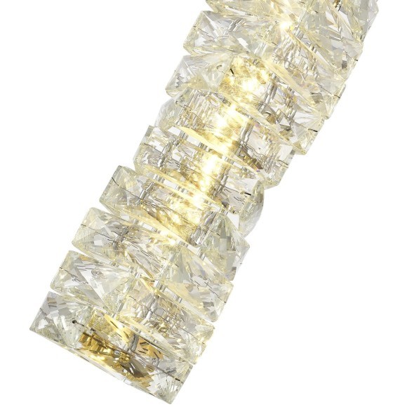 SL6010.203.15 Подвес ST-Luce Золотистый/Прозрачный LED 1*15W ESPIRA