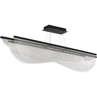 SL6509.423.01 Светильник подвесной ST-Luce Черный/Прозрачный LED 1*60W 4000K FESALE