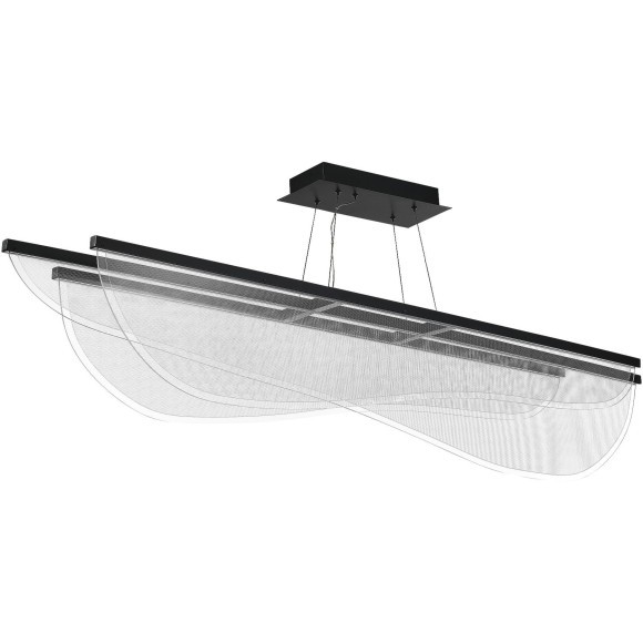 SL6509.423.01 Светильник подвесной ST-Luce Черный/Прозрачный LED 1*60W 4000K FESALE