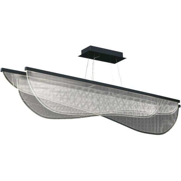 SL6509.423.01 Светильник подвесной ST-Luce Черный/Прозрачный LED 1*60W 4000K FESALE