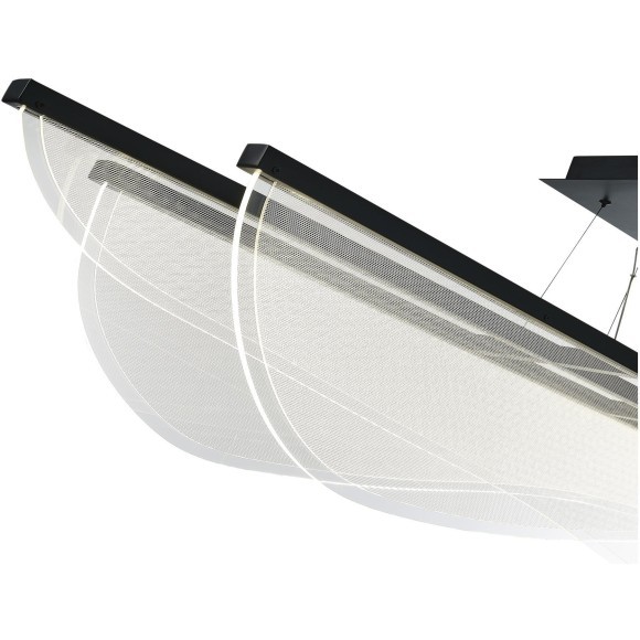 SL6509.423.01 Светильник подвесной ST-Luce Черный/Прозрачный LED 1*60W 4000K FESALE