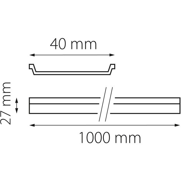Экран-заглушка белая 1м для лицевой части накл. шинопровода TETA PRO 220V Lightstar 505216 Экран-заглушка белая 1м для лицевой части накл. шинопровода TETA PRO 220V Lightstar 505216