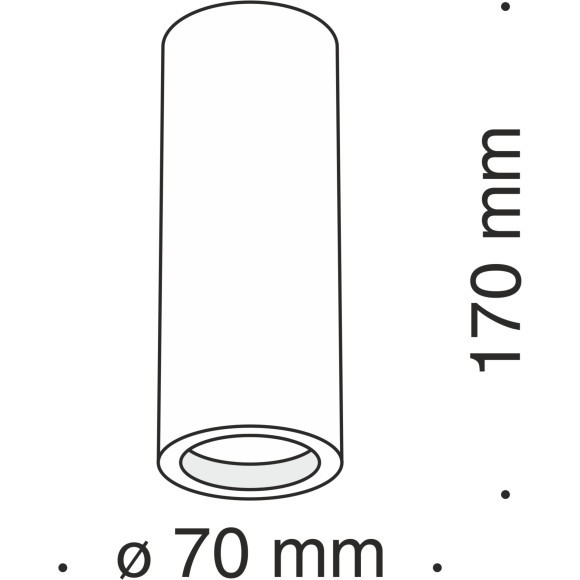 Потолочный светильник Maytoni Technical C004CW-01W
