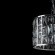 Люстра хрустальная Maytoni MOD184-PL-01-CH Gelid под лампу 1xE27 60W
