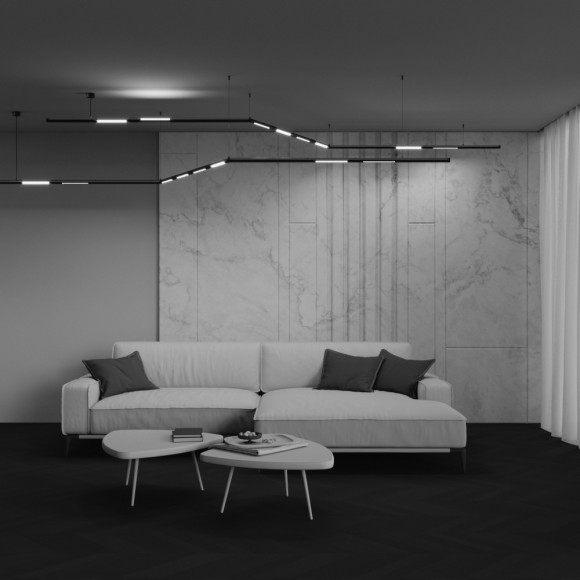 Светильник Basis для системы освещения Maytoni Shelf 300лм RA90 3000К 6Вт 100° C147CL-L300-6W3K-B