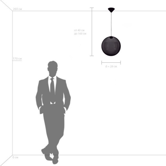 Подвес Sferetta Lightstar 801023 Подвес Sferetta Lightstar 801023