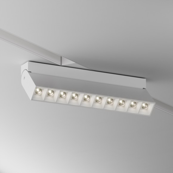 TR015-2-20W3K-W Трековый магнитный светодиодный светильник Maytoni Gravity CRI90+ 3000К 1350Лм 24° 20Вт