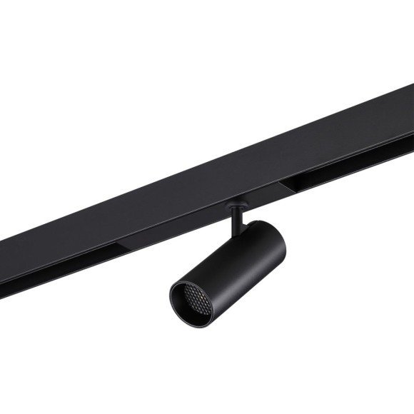 359956 Трековый светодиодный спот с перекл. цвет. температуры 3000;4000;6000К и антибликовым фильтром, 220В, 12Вт, 780Лм, CRI90 Novotech VECTOR 359956 Трековый светодиодный спот с перекл. цвет. температуры 3000;4000;6000К и антибликовым фильтром, 220В, 12Вт, 780Лм, CRI90 Novotech VECTOR