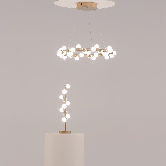 Люстра подвесная Maytoni MOD081PL-L50G3K Tessara светодиодная LED 55W Люстра подвесная Maytoni MOD081PL-L50G3K Tessara светодиодная LED 55W