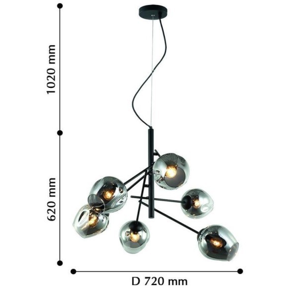 Подвесная люстра Traube 2359-6P