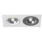 Встраиваемый светильник Lightstar i8260609 Intero 111 под лампы 2xGU10 100W Встраиваемый светильник Lightstar i8260609 Intero 111 под лампы 2xGU10 100W