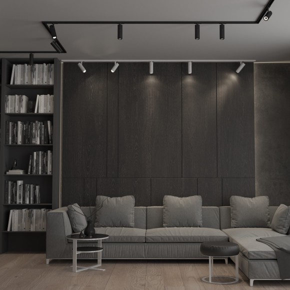 Трехфазный трековый светильник с перекл. цв.температуры и мощности Novotech NAIL 359031