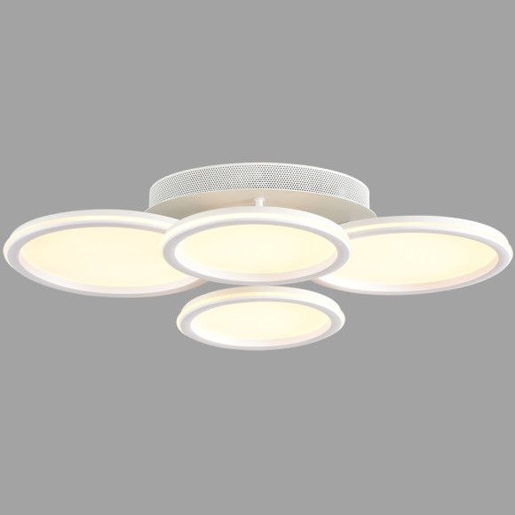 Умная люстра потолочная с ПДУ и голосовым управлением LED 95W 3000-6500К 220V ALIS SMART 8380/95CL